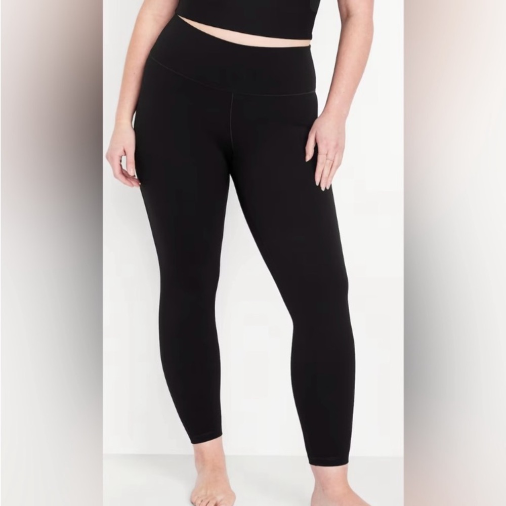 Old Navy Active StudioSmooth Extra High Rise Leggings Black XL 708991-00-1